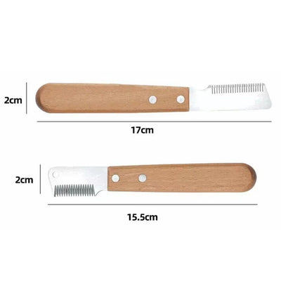 Hair Plucking Knife Pet Comb And Shaver West Highland Bull Terrier Schnauzer Terrier Dog Grooming Tools Pet Supplies