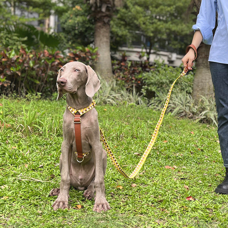 I-shaped Pet Chest Harness Traction Rope