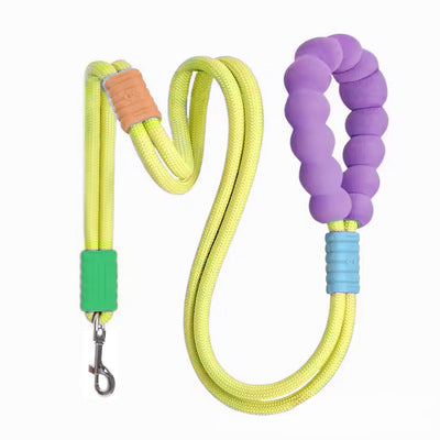 Versatile Pet Traction Leashes With A Comfortable Foam Handle Traction Rope For Dogs Anti Slip Traction Rope
