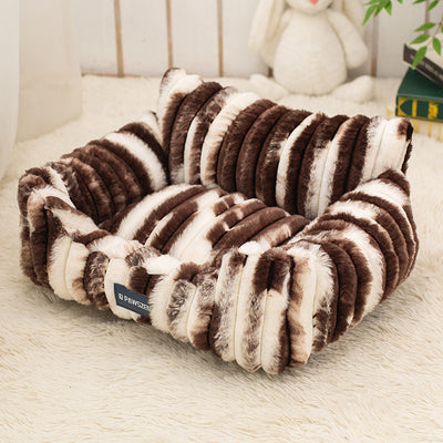 Large Pet Sofa Bed Plush Pet Bed