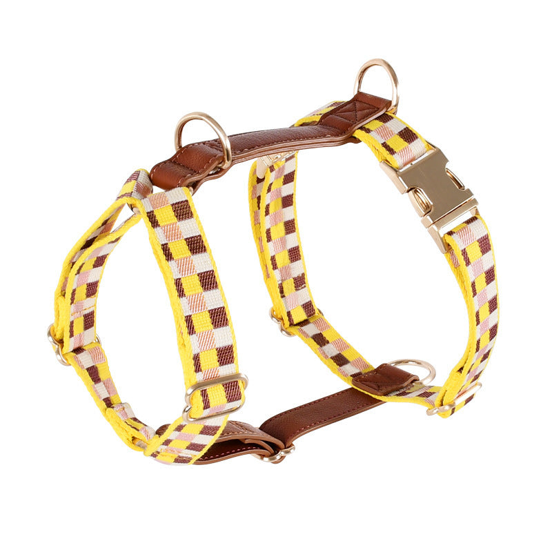 I-shaped Pet Chest Harness Traction Rope