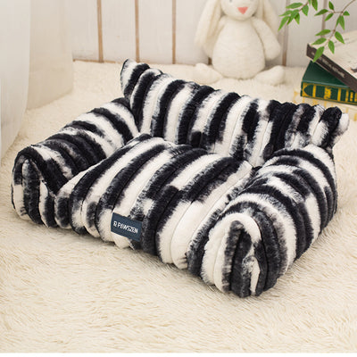 Large Pet Sofa Bed Plush Pet Bed