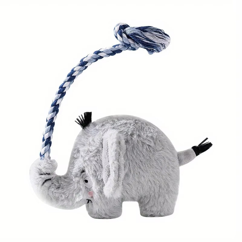 Squeaky Toys For Dogs - Dog Toys Plush, Funny Stuffed Enrichment For Poodle Bulldog Senior Home Indoor Travel Camping Enhance Playful Moments During Indoor Outdoor Activities