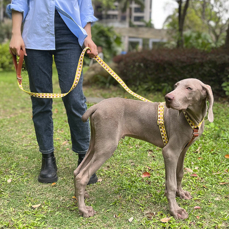 I-shaped Pet Chest Harness Traction Rope