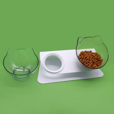Kitten Bowl Pet Cervical Support Feeding Food Basin