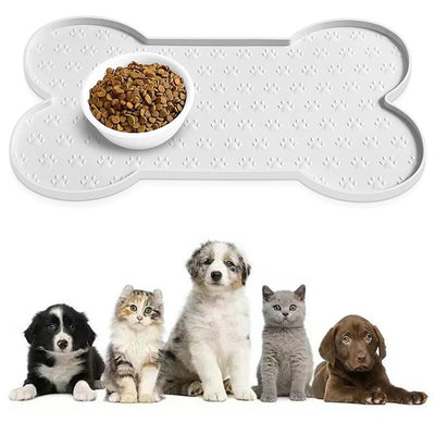 Silicone Pet Anti-spill Easy Cleaning Feeding Mat